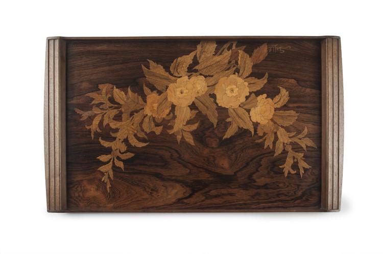 Hauptbild zu Objekt, Tray, c1915, Gall&eacute;, Emile, Nancy, 123 848