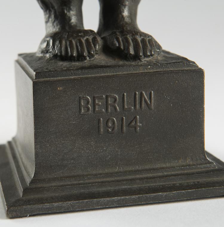 Bild 3 zu Objekt, 'Berlin Bear' (without sword),  1914-1917, August Gaul, 124B 9