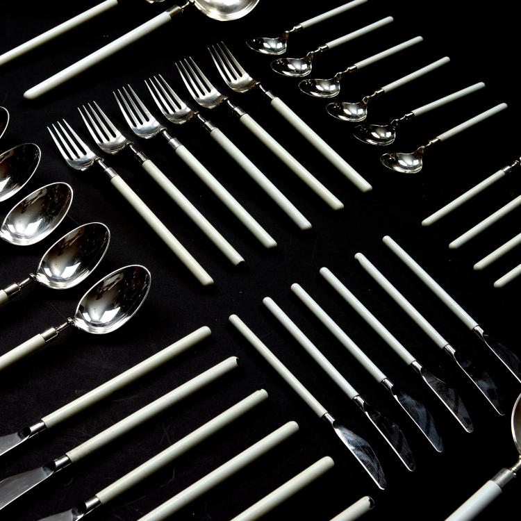 Bild 1 zu Objekt, 'Amalie' flatware, 1960s, Hansen, Hans, Kopenhagen, 122C 121