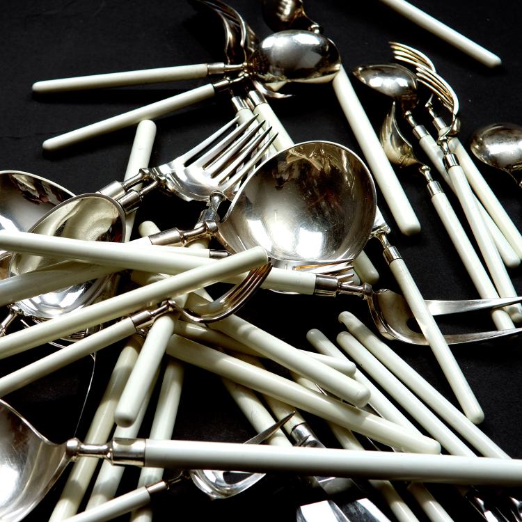 Bild 2 zu Objekt, 'Amalie' flatware, 1960s, Hansen, Hans, Kopenhagen, 122C 121