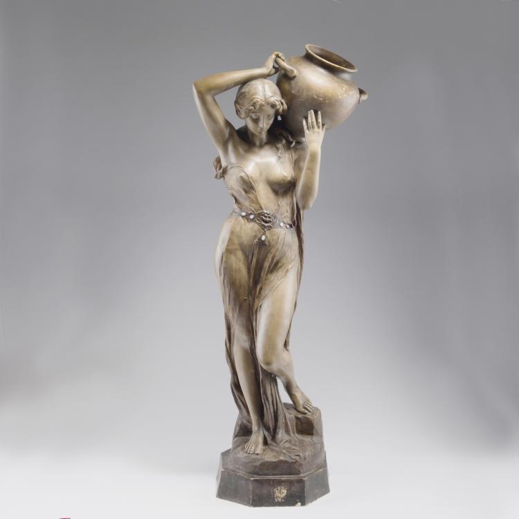 Hauptbild zu Objekt, 'Water carrier', c1903, Goldscheider, Friedrich, Wien, 123 554