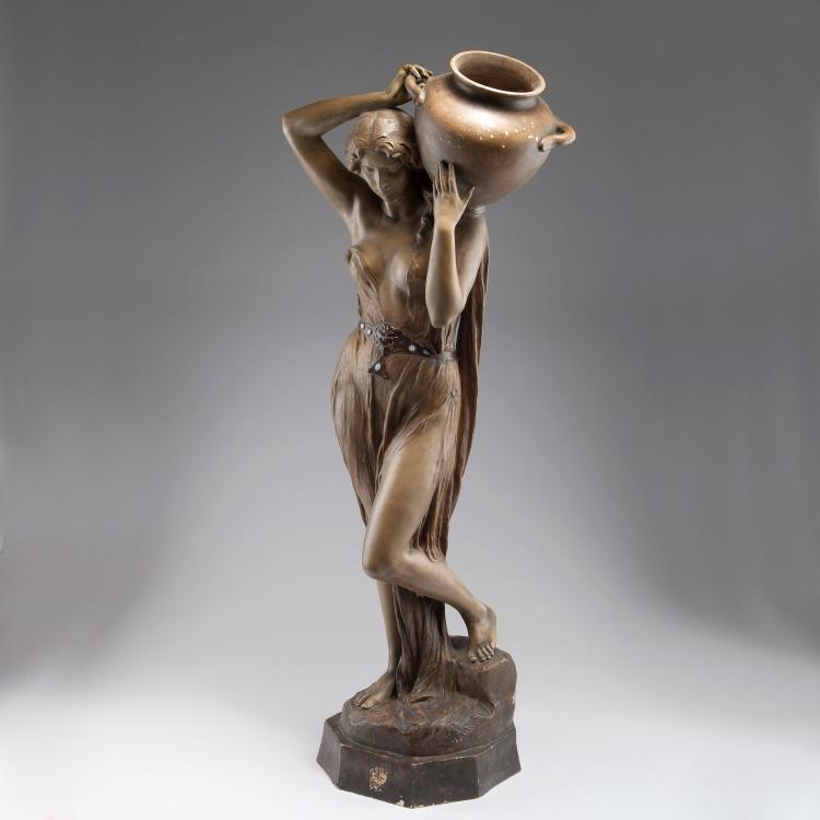 Bild 1 zu Objekt, 'Water carrier', c1903, Goldscheider, Friedrich, Wien, 123 554