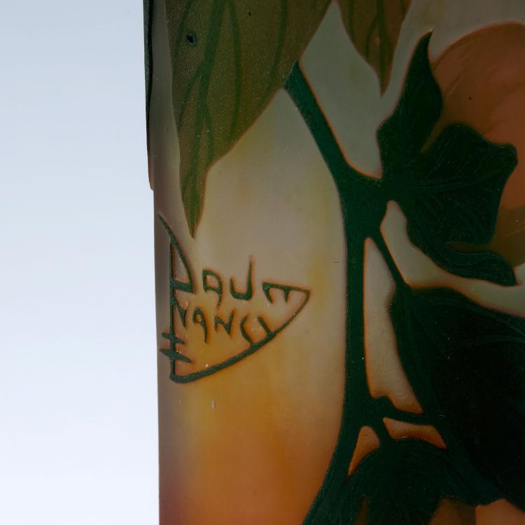 Bild 2 zu Objekt, 'Plaqueminier du Japon' or 'Kaki' vase, 1912, Daum Fr&egrave;res, Nancy, 123 253