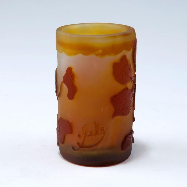 Bild 1 zu Objekt, Small 'Cl&eacute;matites' vase, 1904-06, Gall&eacute;, Emile, Nancy, 123 315