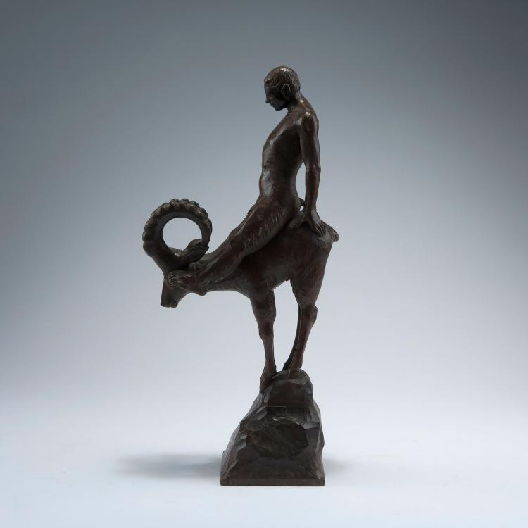 Bild 1 zu Objekt, Capricorn rider, c1910, Ferdinand Liebermann, 123 570