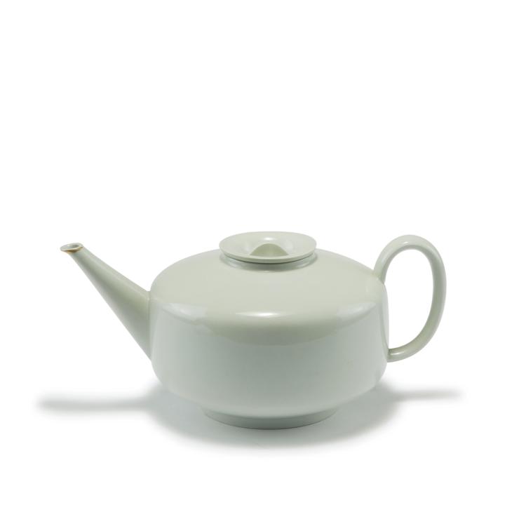 Hauptbild zu Objekt, Teekanne 'Burg Giebichenstein', 1930, Berlin, StPM, 122C 108