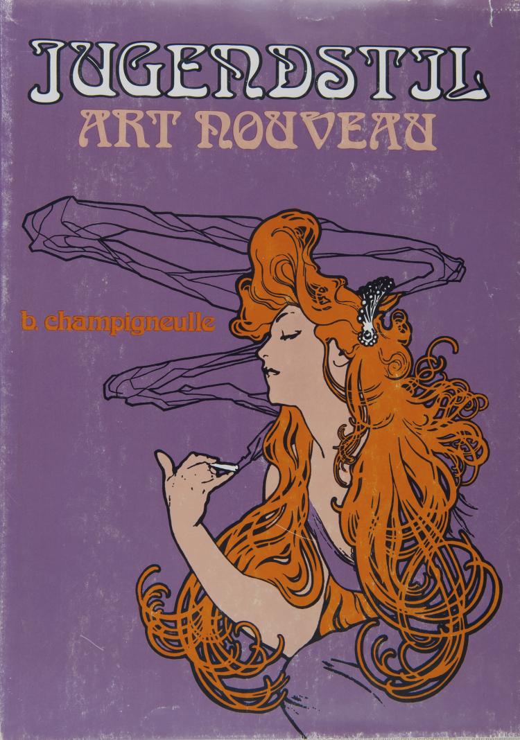 Hauptbild zu Objekt, Four books - Art Nouveau, Fachliteratur, 123 899