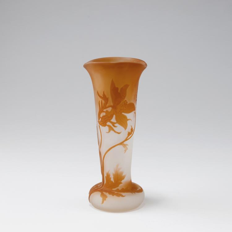 Hauptbild zu Objekt, 'An&eacute;mones pulsatilla' vase, 1902-03 , Gall&eacute;, Emile, Nancy, 123 299