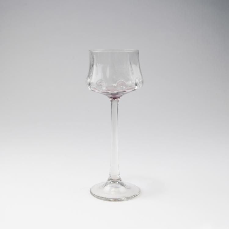 Hauptbild zu Objekt, 'Meteor' wine glass, c1900, Koloman Moser, Meyr's Neffe; Bakalowits, 123 505