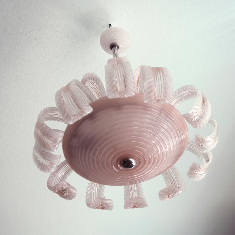 Bild 1 zu Objekt, 'A bollicine' ceiling light, c1931-35, Venini & C., Murano (zugeschrieben), 122B 26