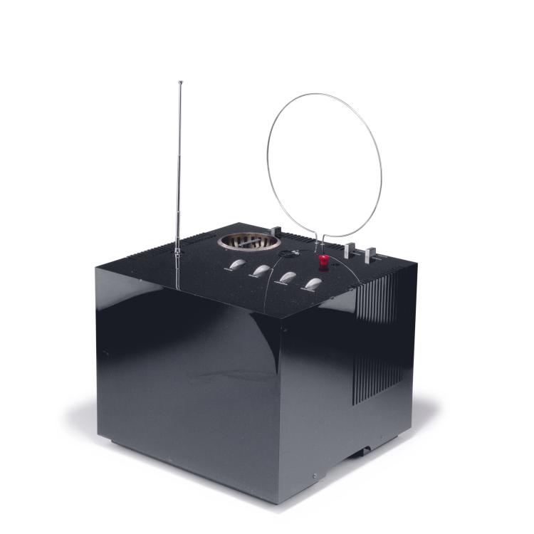 Hauptbild zu Objekt, Fernseher 'Black ST 201 12''', 1969, Richard Sapper, Brionvega, Mailand, 122A 241