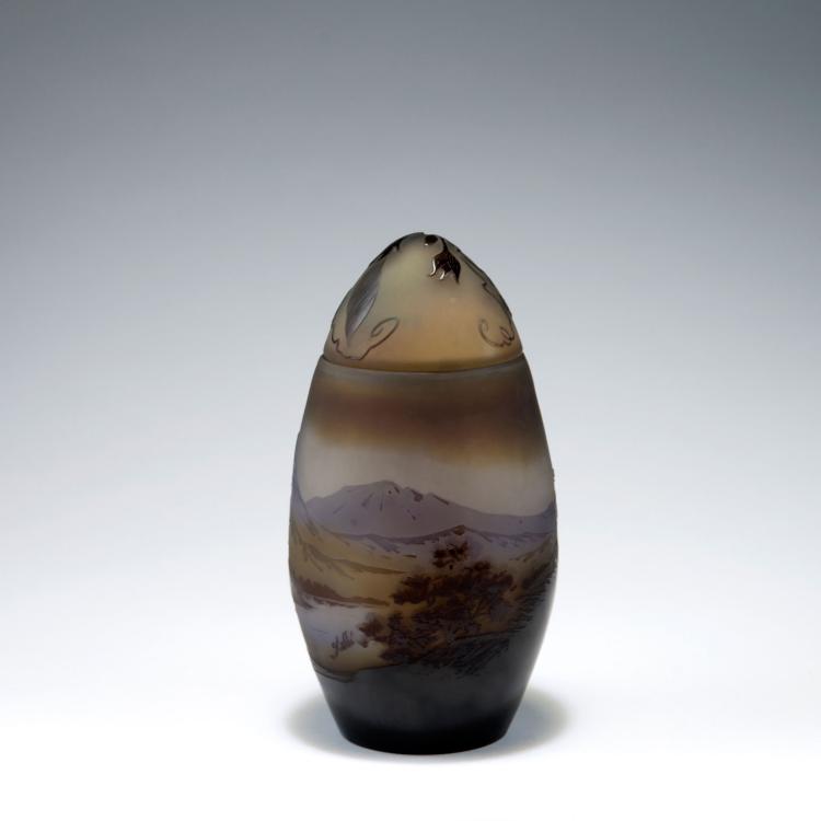 Bild 1 zu Objekt, 'Paysage alpin, volubilis' box, 1906-14, Gall&eacute;, Emile, Nancy, 123 326