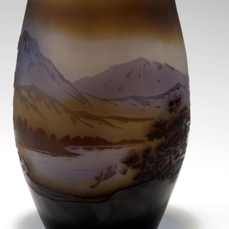 Bild 2 zu Objekt, 'Paysage alpin, volubilis' box, 1906-14, Gall&eacute;, Emile, Nancy, 123 326