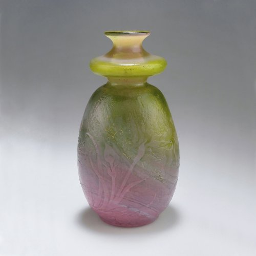 'Matin fleuri' vase, so-called 'Verrerie-Parlante', 1895-97