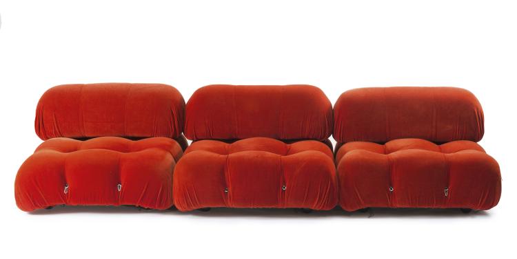 Hauptbild zu Objekt, Three 'Camaleonda' lounge chairs, 1971, Mario Bellini, B&B Italia, Novedrate, Como, 122A 270