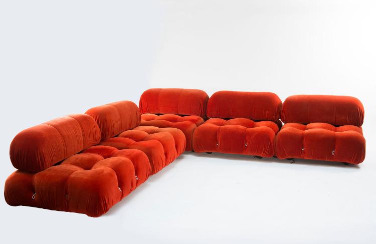 Bild 1 zu Objekt, Three 'Camaleonda' lounge chairs, 1971, Mario Bellini, B&B Italia, Novedrate, Como, 122A 270