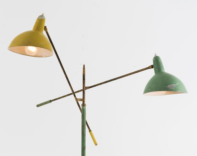 Bild 1 zu Objekt, Floor light, 1950s, Gilardi & Barzaghi, Mailand (zugeschrieben), 122A 38