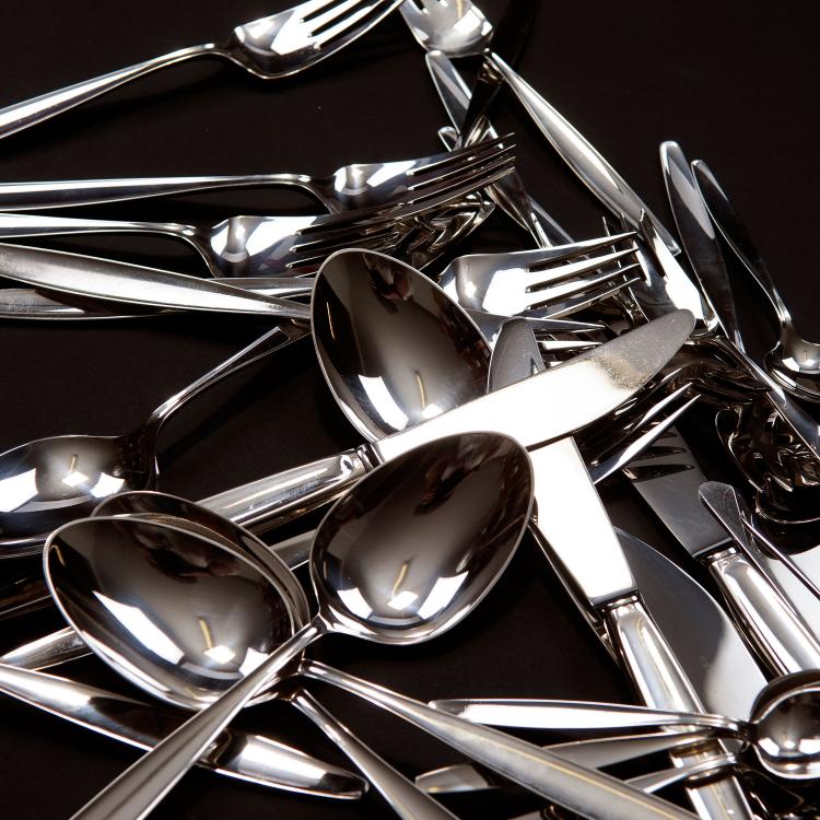 Bild 2 zu Objekt, 30 Besteckteile 'Cypress', 1954, Tias Eckhoff, Jensen, Georg, Kopenhagen, 122C 118