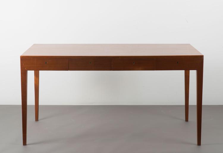 Bild 1 zu Objekt, Schreibtisch, 1958, Severin Hansen jr., Haslev M&oslash;belsnedkeri, Haslev, 122C 103
