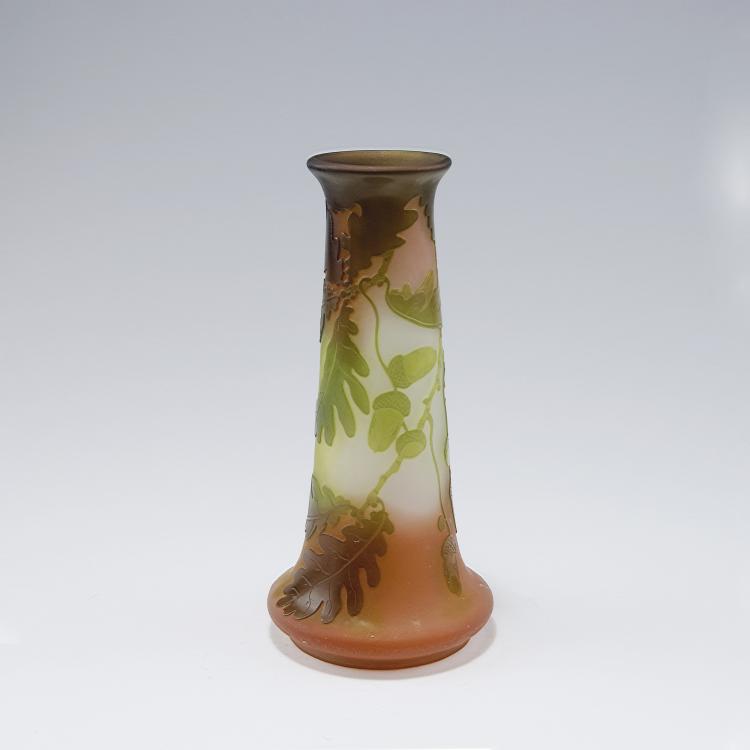 Hauptbild zu Objekt, 'Ch&ecirc;ne' vase, 1902/03, Gall&eacute;, Emile, Nancy, 123 313