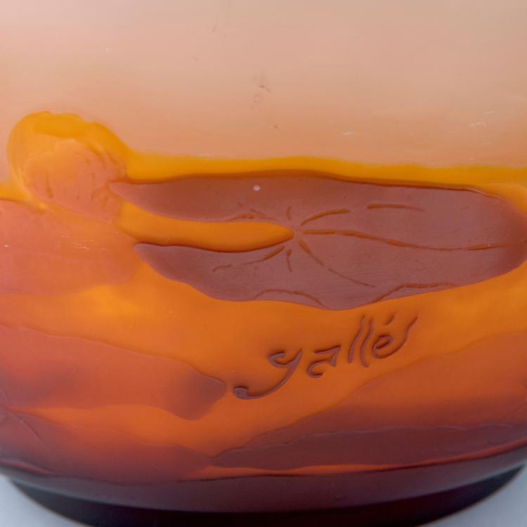 Bild 2 zu Objekt, 'N&eacute;nuphars et sagittaire' vase, 1906-14, Gall&eacute;, Emile, Nancy, 123 328