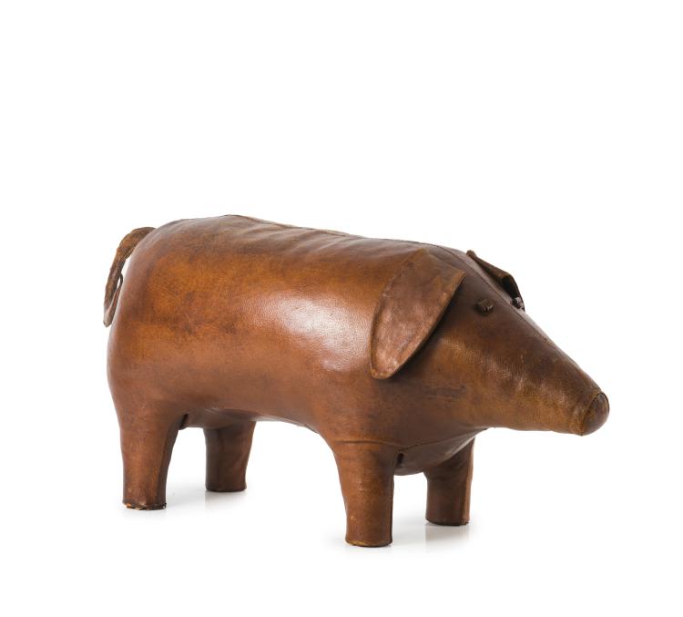 Hauptbild zu Objekt, 'Pig' stool, 1960/70s, Dimitri Omersa, Omersa & Co., Lincolnshire, 122C 136