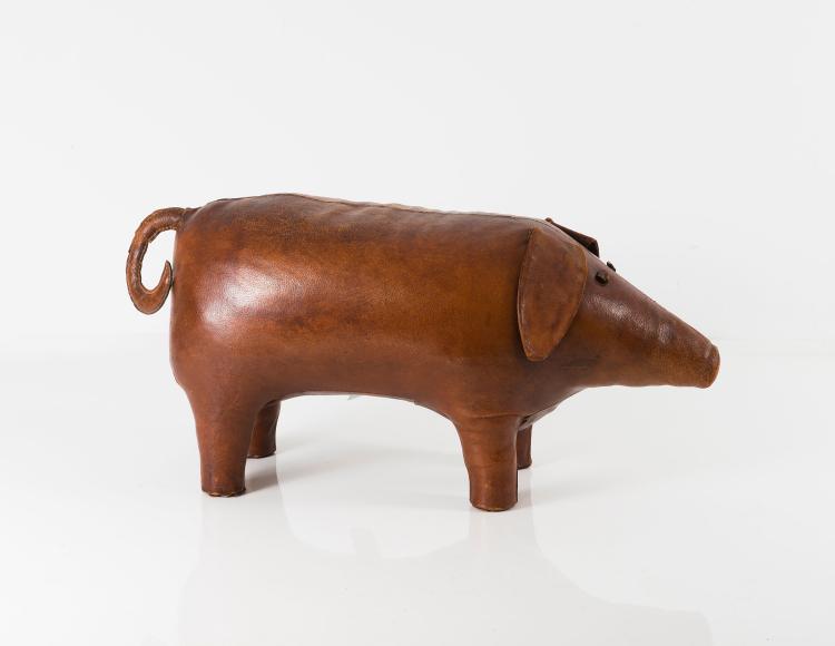 Bild 1 zu Objekt, 'Pig' stool, 1960/70s, Dimitri Omersa, Omersa & Co., Lincolnshire, 122C 136