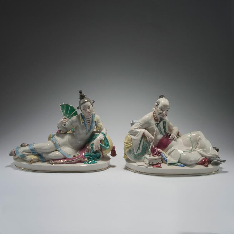 Bild 1 zu Objekt, Chinese man, 1922, Hugo Meisel, Schwarzburger Werkst&auml;tten, Unterweissbach, 123 669