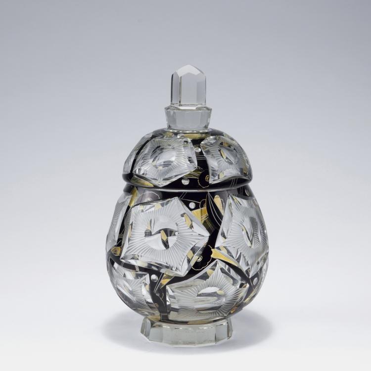 Hauptbild zu Objekt, Box and cover, c1925, Lorenz, Steinsch&ouml;nau, 123 504