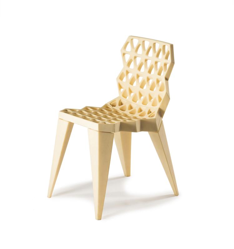 Hauptbild zu Objekt, Prototype chair 'Sinterchair N. 0, 2001, Oliver Vogt, Vogt & Weizenegger, Berlin, 122C 226