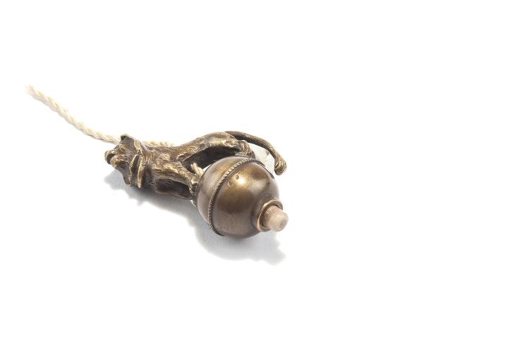 Hauptbild zu Objekt, 'Lion' electric table bell, c1900, Frankreich (zugeschrieben), 123 640