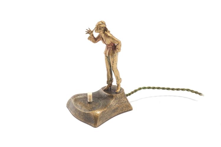 Hauptbild zu Objekt, 'Sassy Lady' electric table bell, c1920, Frankreich (zugeschrieben), 123 642