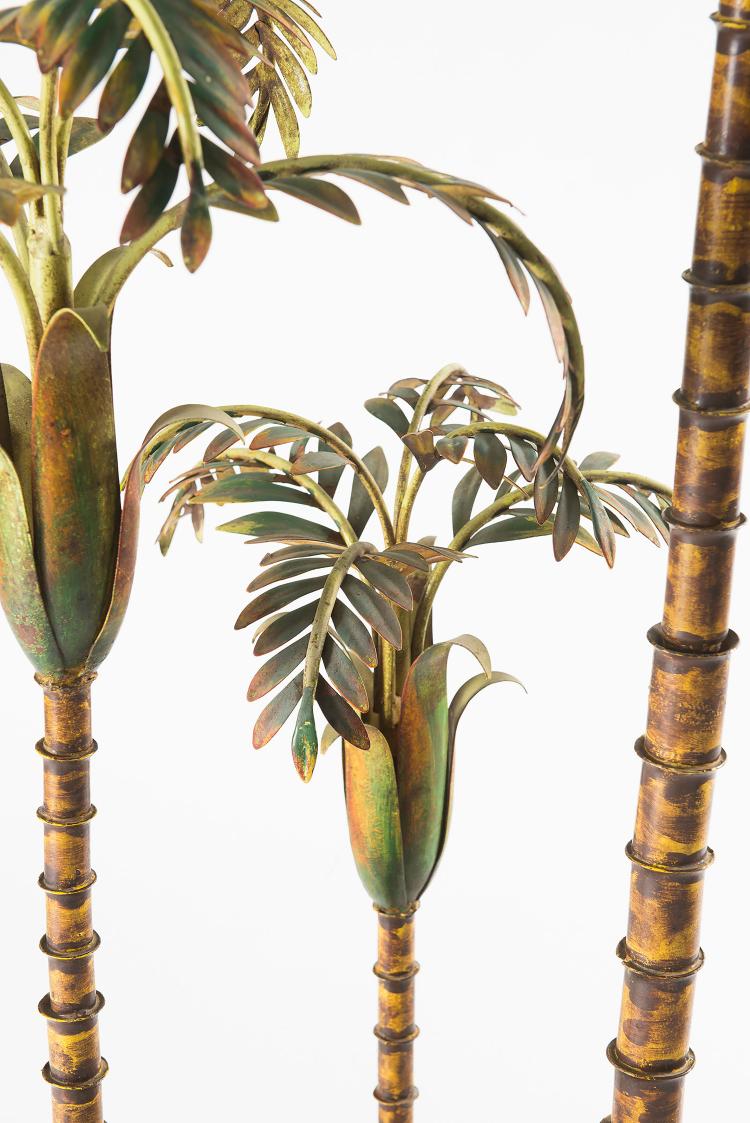 Bild 2 zu Objekt, Palmen-Stehleuchte, 1940er/50er Jahre, Frankreich, 122C 47