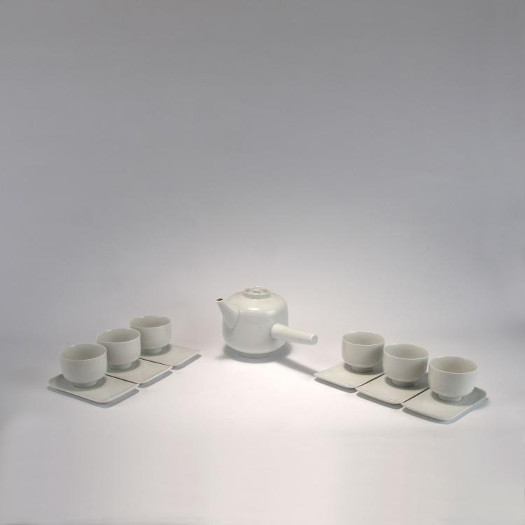 Bild 1 zu Objekt, Teeservice 'Form A', 1956, Bodo Kampmann, F&uuml;rstenberg, Porzellanmanufaktur, 122C 113