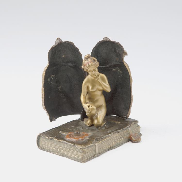 Hauptbild zu Objekt, Erotica 'Owl', 1920s, Franz Xaver Bergmann, Bergmann, Franz Xaver, Wien, 123 541