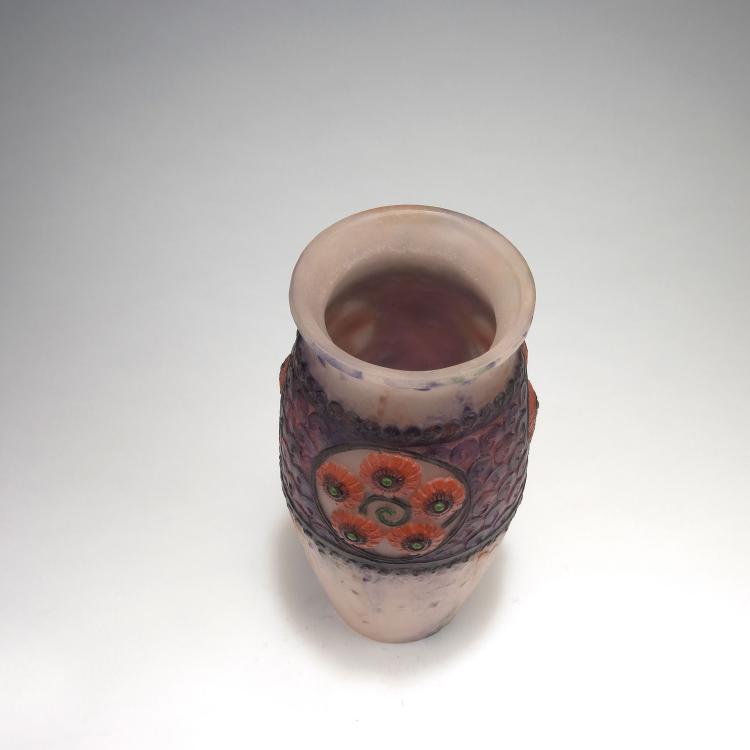 Bild 2 zu Objekt, 'Medaillons &agrave; fleurs' vase, 1919, Gabriel Argy-Rousseau, Argy-Rousseau, Gabriel, Paris, 123 152