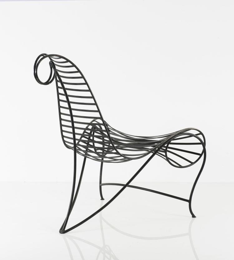 Bild 2 zu Objekt, 'Spine' chair, 1988, Andr&eacute; Dubreuil, A. D. Decorative Arts, London, 124A 82