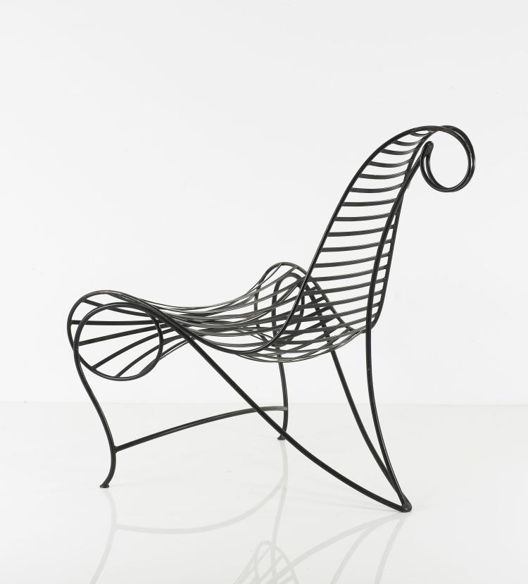 Bild 6 zu Objekt, 'Spine' chair, 1988, Andr&eacute; Dubreuil, A. D. Decorative Arts, London, 124A 82