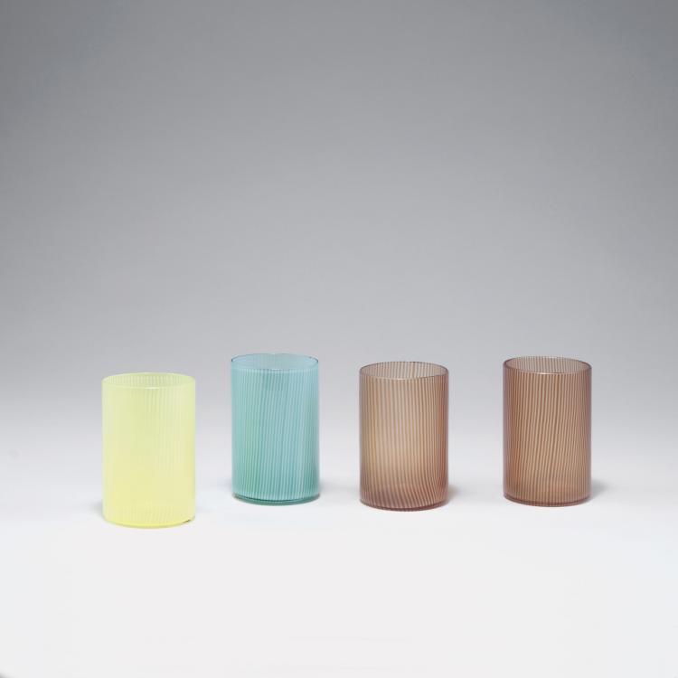 Hauptbild zu Objekt, Four small lanterns, c1955, Massimo Vignelli, Venini & C., Murano, 122B 77