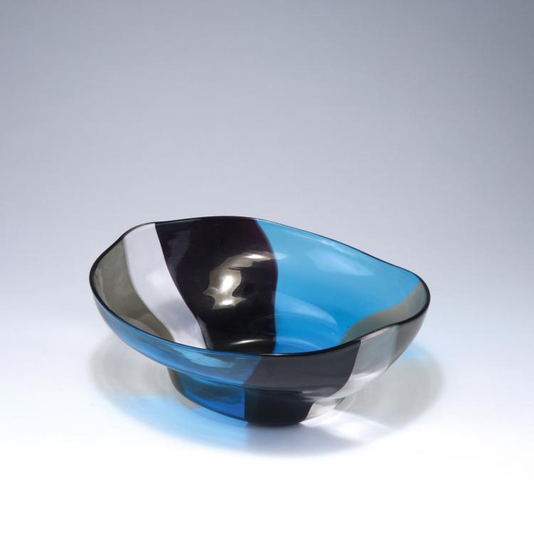 Hauptbild zu Objekt, 'A spicchi' bowl,  1953, Fulvio Bianconi, Venini & C., Murano, 122B 63