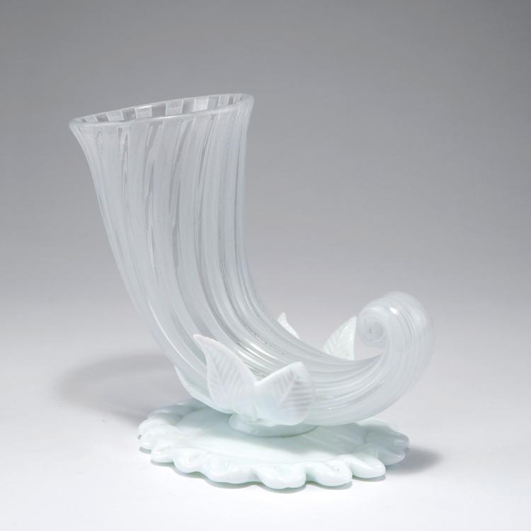 Bild 2 zu Objekt, 'Cornucopia' vase, 1948, Fulvio Bianconi, Venini & C., Murano, 122B 43