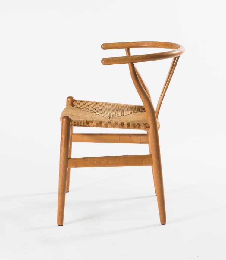 Bild 1 zu Objekt, Armlehnstuhl 'Y-chair CH-24', 1950, Hansen, Carl & Son, Odense, 122C 55