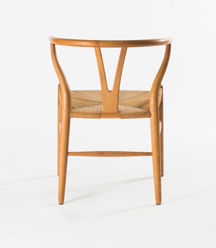 Bild 3 zu Objekt, Armlehnstuhl 'Y-chair CH-24', 1950, Hansen, Carl & Son, Odense, 122C 55