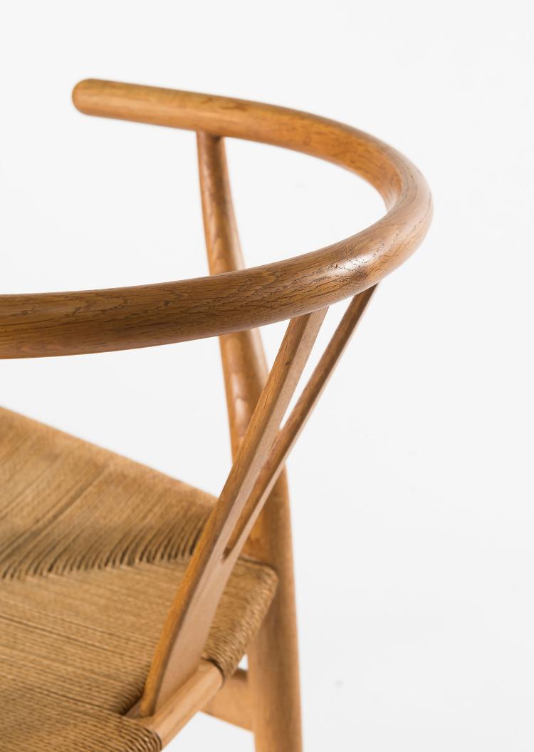 Bild 6 zu Objekt, Armlehnstuhl 'Y-chair CH-24', 1950, Hansen, Carl & Son, Odense, 122C 55