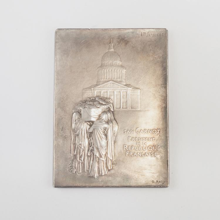 Hauptbild zu Objekt, 'Sadi Carnot', 1894 , Louis Oscar Roty, 123 622