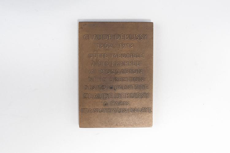 Bild 1 zu Objekt, 'Claude Debussy', 1930, Pierre Turin, Turin, Pierre, 123 629