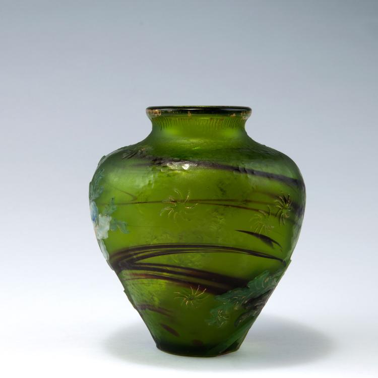 Bild 2 zu Objekt, 'An&eacute;mones' vase, 1893-1903, Burgun Schverer & Co., Meisenthal, 123 1