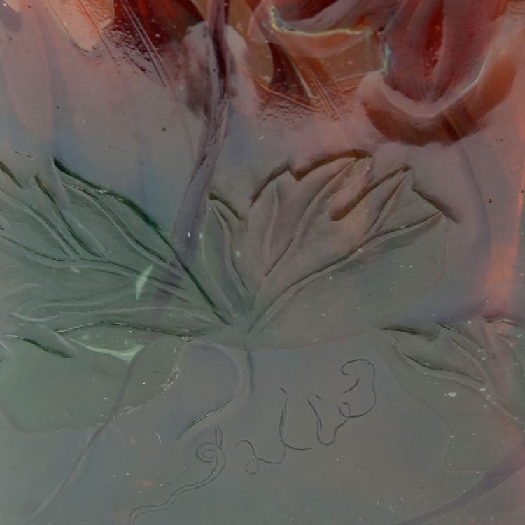 Bild 2 zu Objekt, 'An&eacute;mones' Marqueterie vase, c1898, Gall&eacute;, Emile, Nancy, 123 55