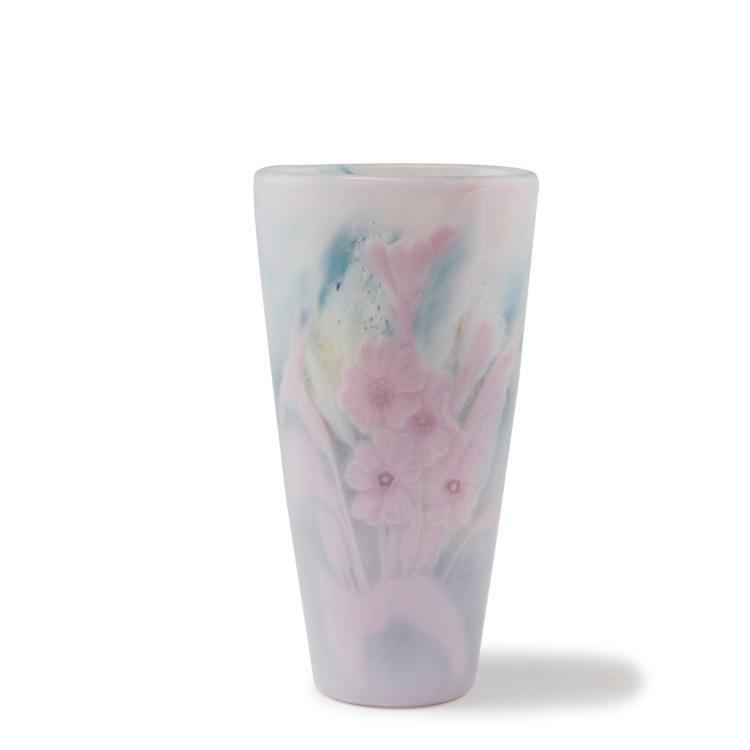 Hauptbild zu Objekt, Intercalaire-Vase 'Primev&egrave;res roses', um 1902, Gall&eacute;, Emile, Nancy, 123 78