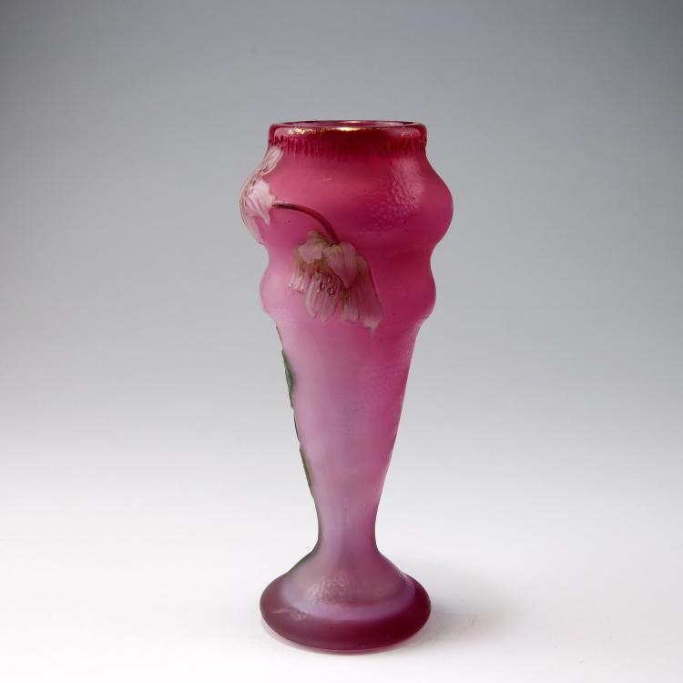 Bild 1 zu Objekt, 'An&eacute;mones' vase, 1896-1903, Burgun Schverer & Co., Meisenthal, 123 4
